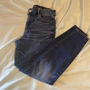American Eagle Curvy Hi Rise Jeggings Jeans Size 8